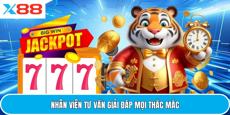 Nhân viên tư vấn giải đáp mọi thắc mắc